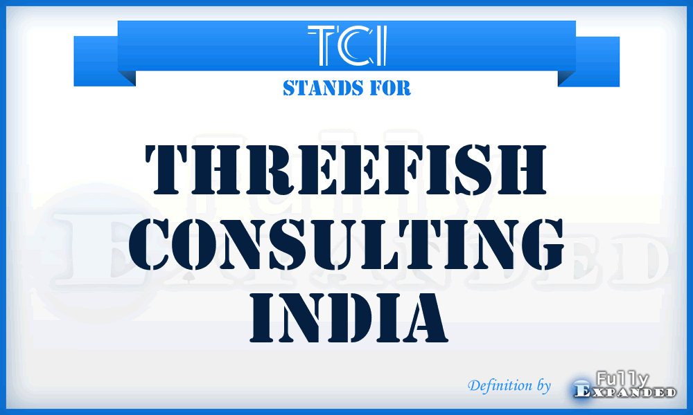 TCI - Threefish Consulting India