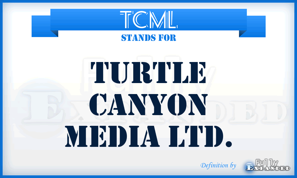 TCML - Turtle Canyon Media Ltd.