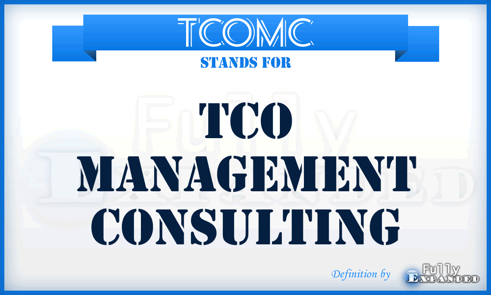 TCOMC - TCO Management Consulting