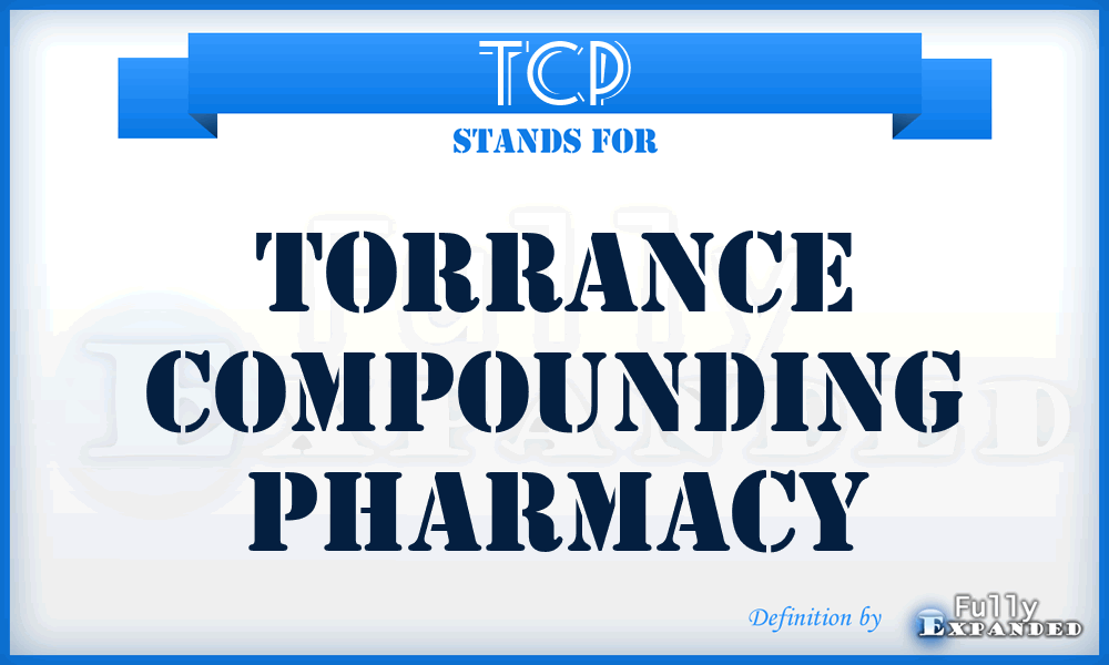 TCP - Torrance Compounding Pharmacy