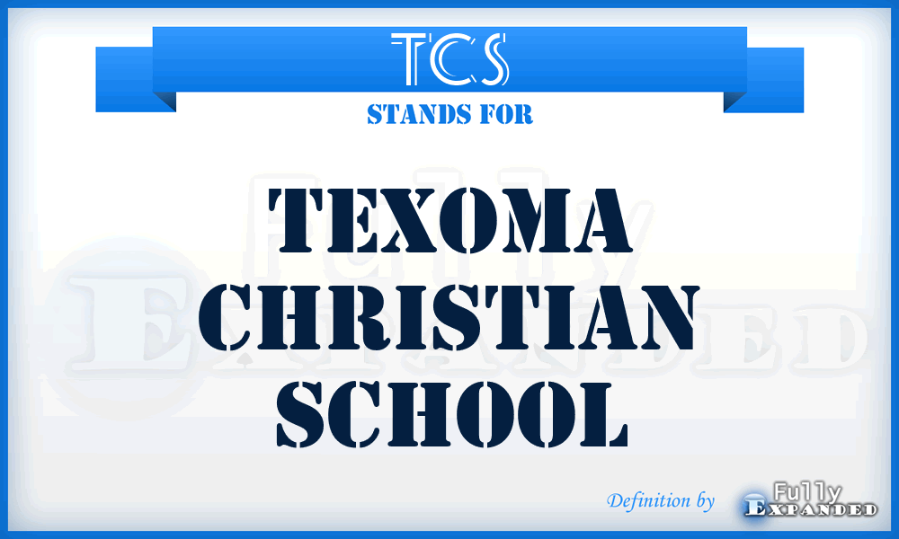 TCS - Texoma Christian School