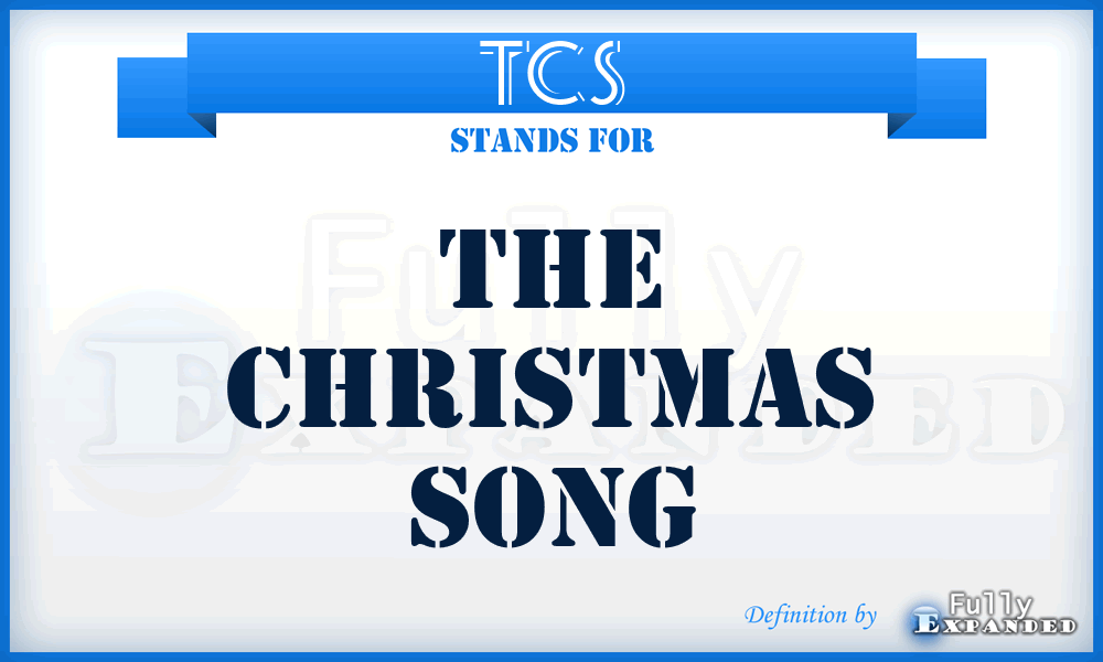 TCS - The Christmas Song