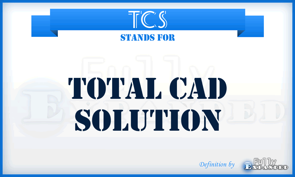 TCS - Total Cad Solution