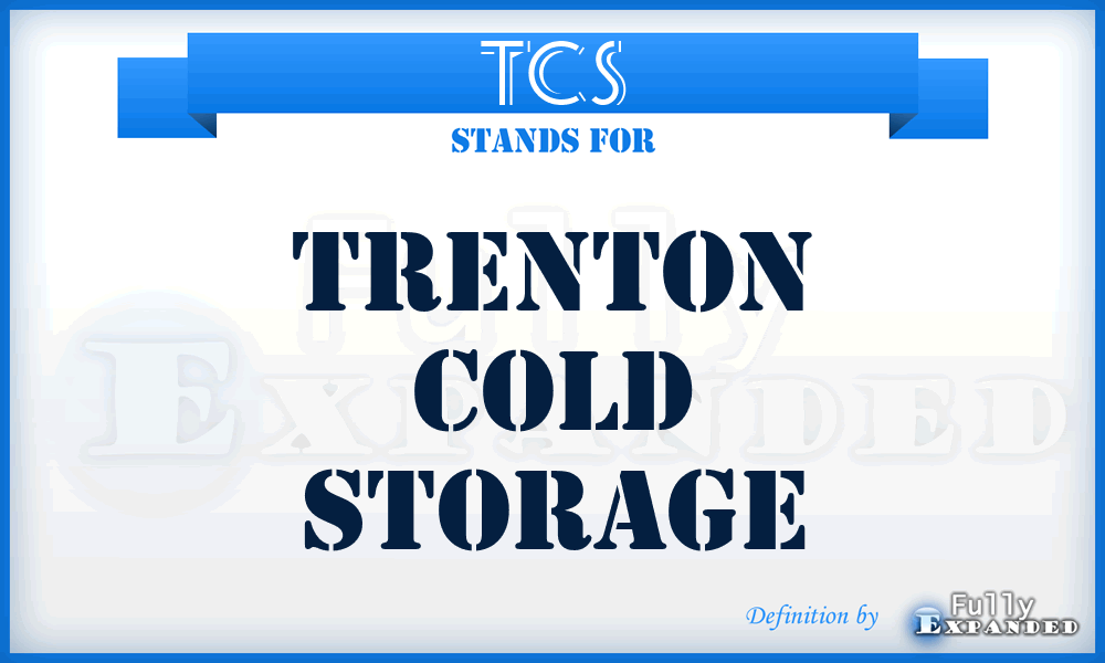 TCS - Trenton Cold Storage
