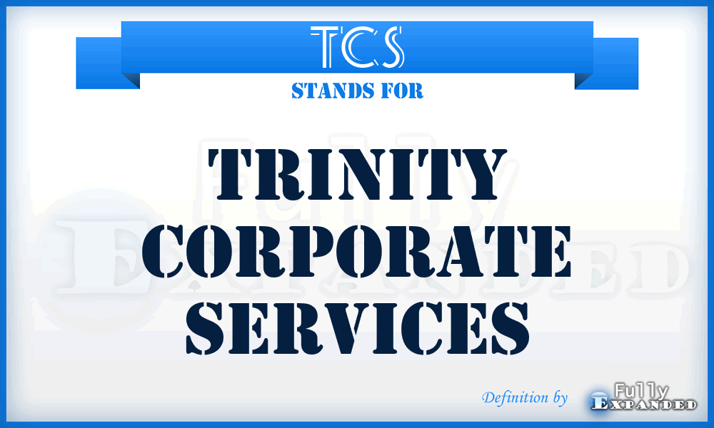 TCS - Trinity Corporate Services