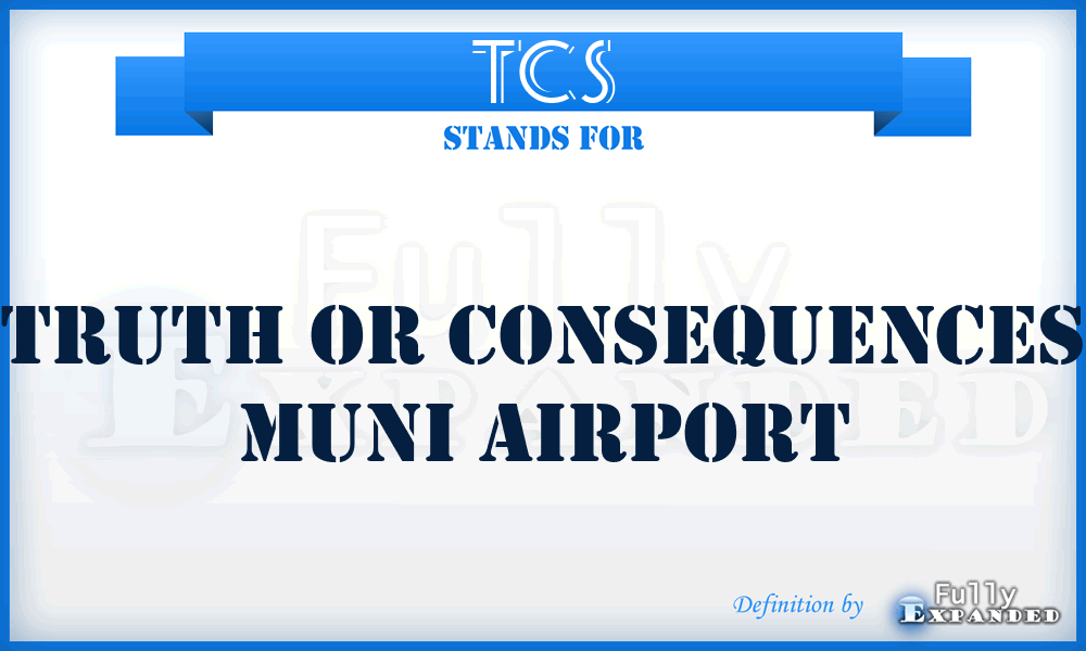TCS - Truth Or Consequences Muni airport