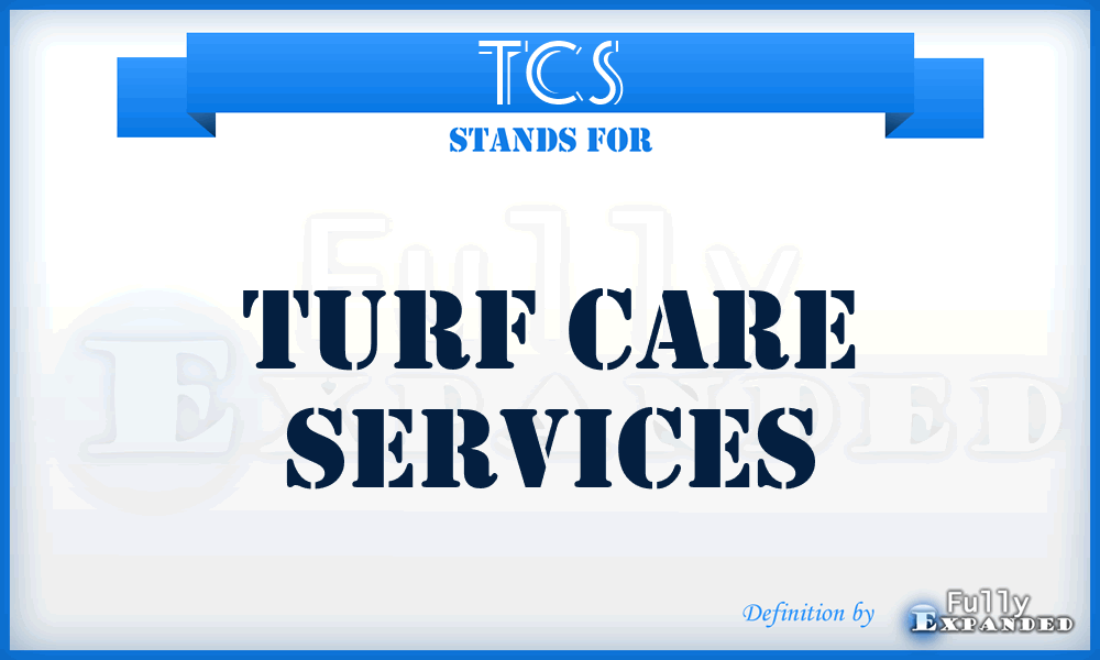 TCS - Turf Care Services