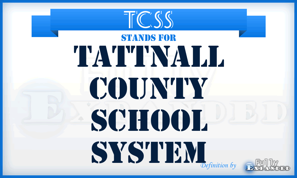 TCSS - Tattnall County School System