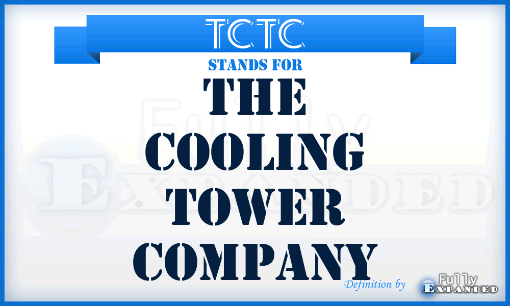 TCTC - The Cooling Tower Company