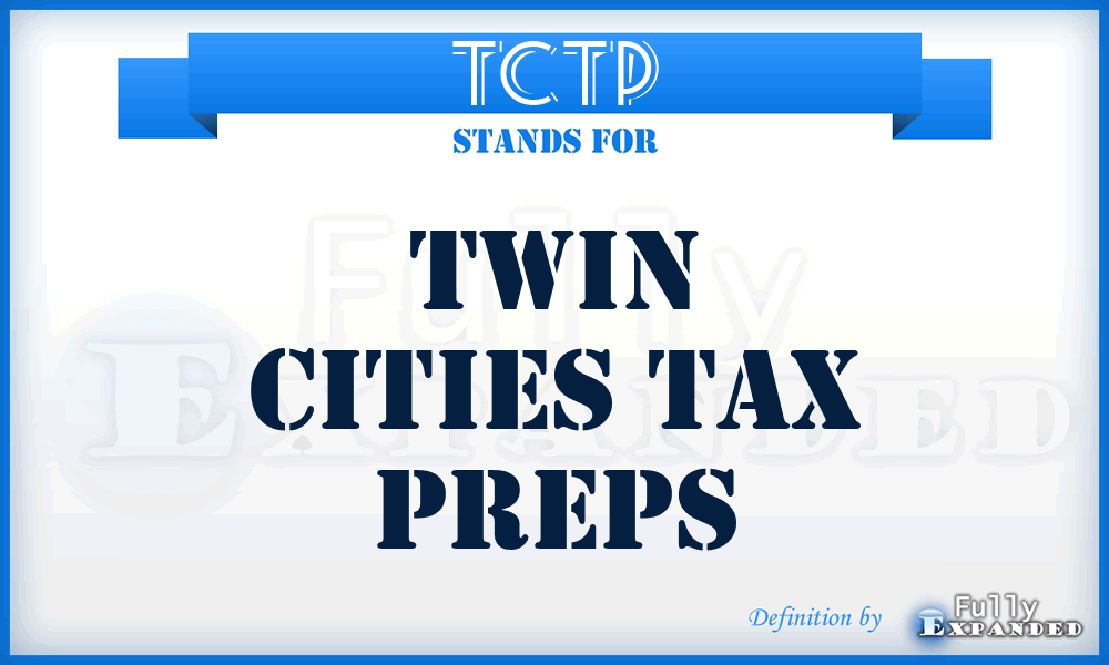 TCTP - Twin Cities Tax Preps