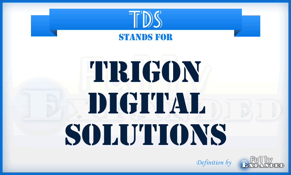 TDS - Trigon Digital Solutions