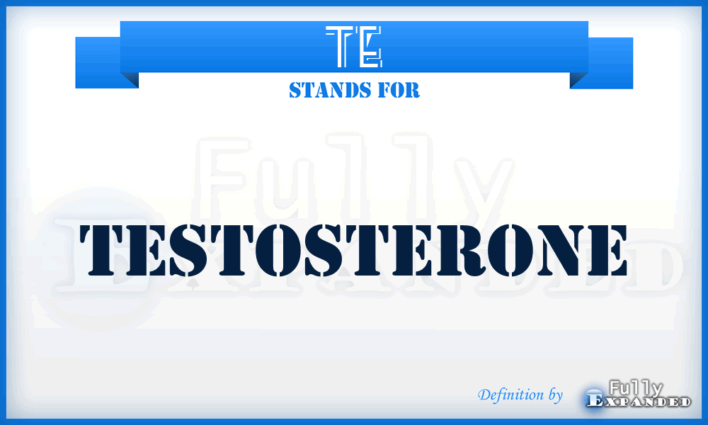 TE - Testosterone