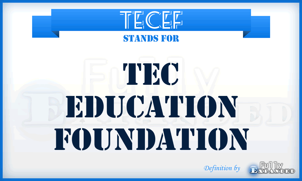 TECEF - TEC Education Foundation