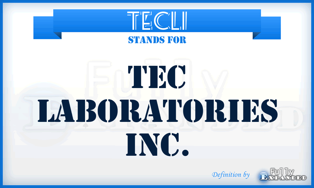 TECLI - TEC Laboratories Inc.