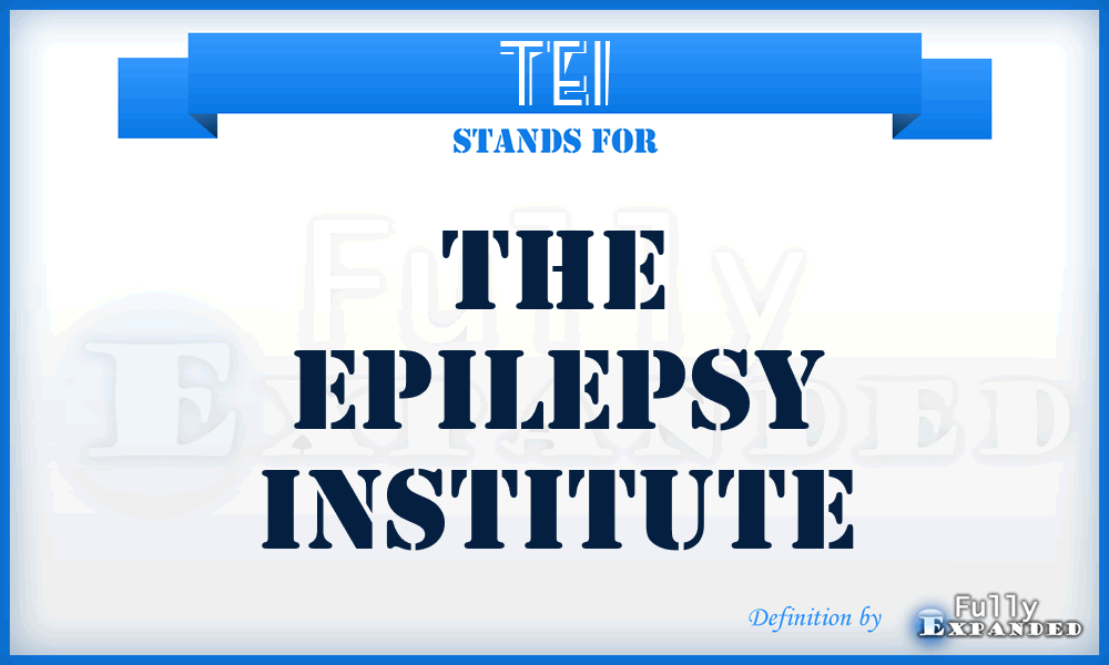 TEI - The Epilepsy Institute