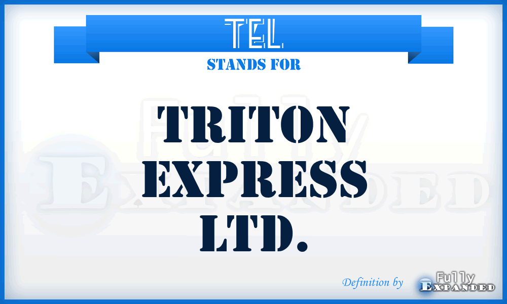 TEL - Triton Express Ltd.