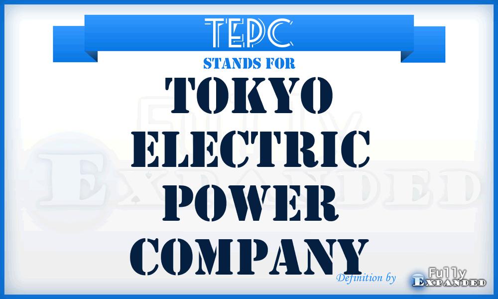 TEPC - Tokyo Electric Power Company