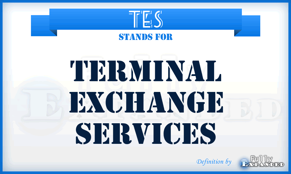 TES - Terminal Exchange Services