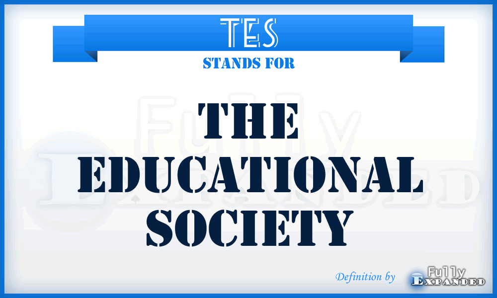 TES - The Educational Society
