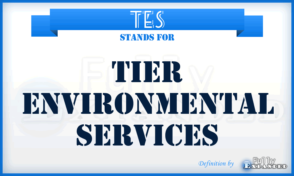 TES - Tier Environmental Services