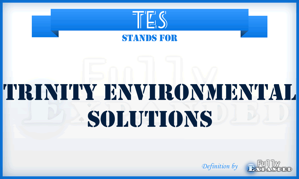 TES - Trinity Environmental Solutions