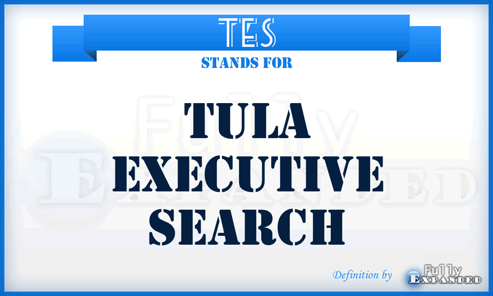 TES - Tula Executive Search