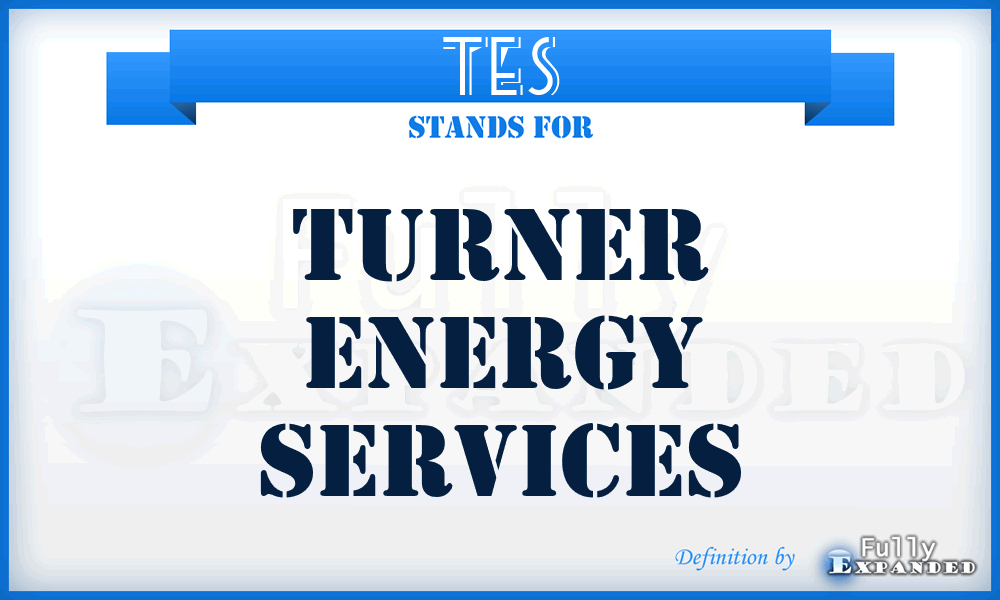 TES - Turner Energy Services