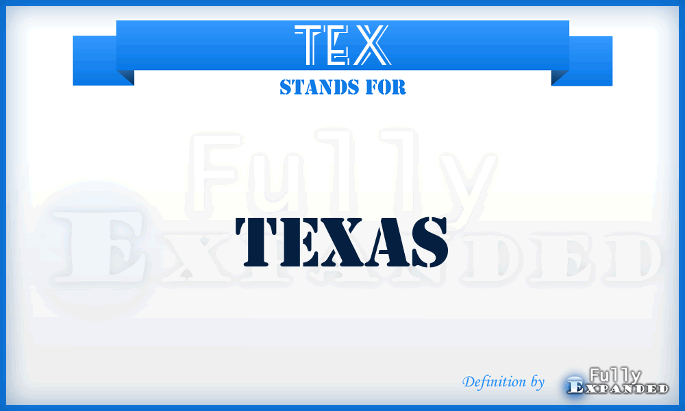 TEX - Texas