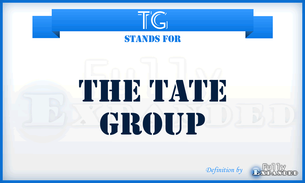 TG - The Tate Group