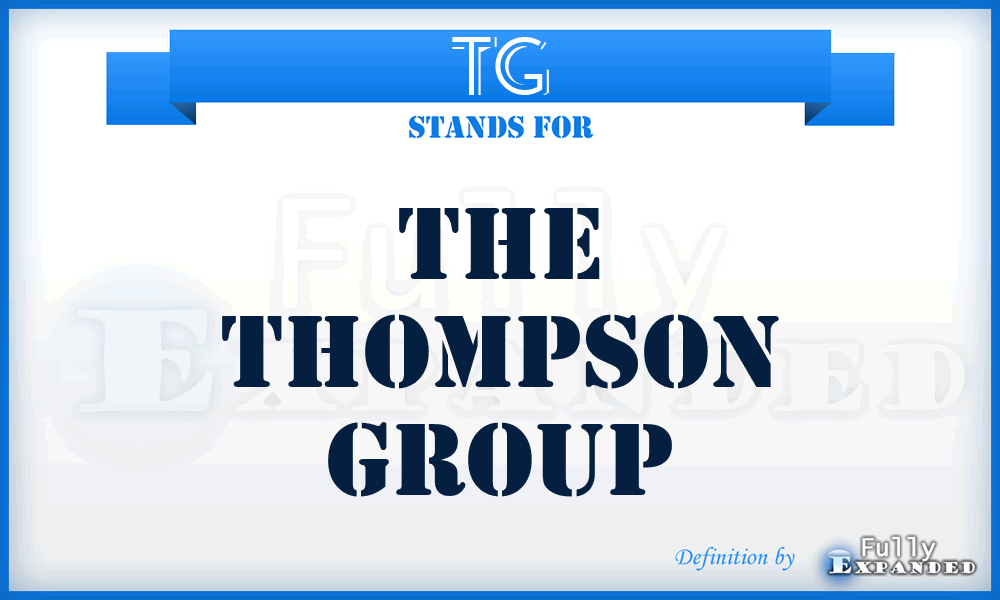 TG - The Thompson Group