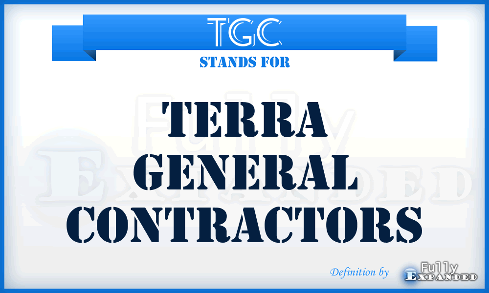 TGC - Terra General Contractors