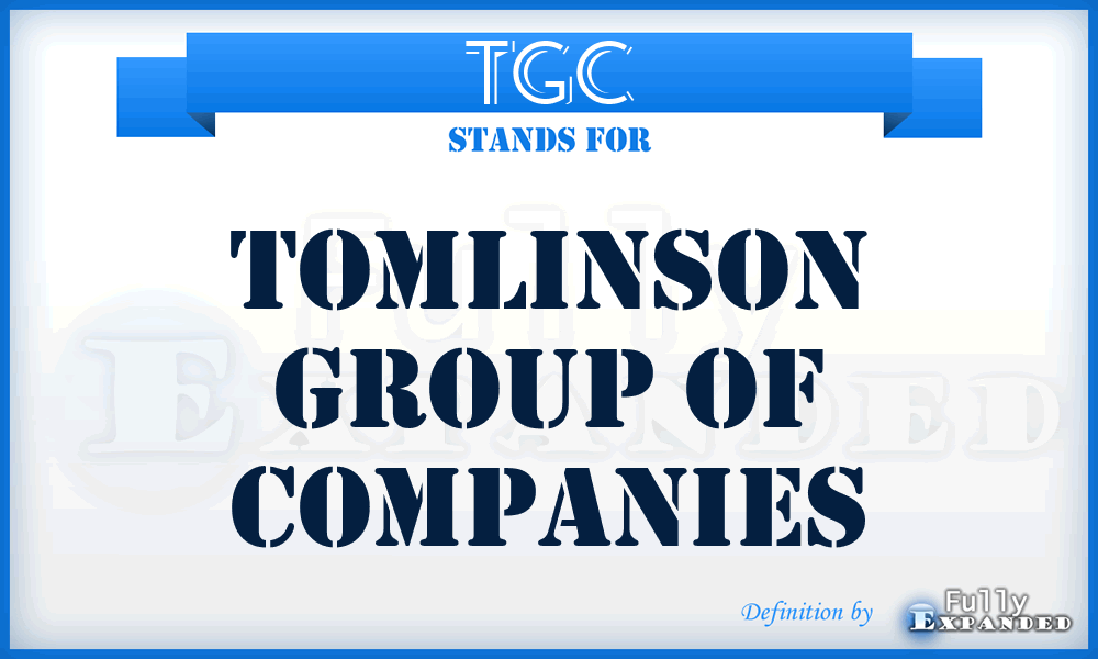 TGC - Tomlinson Group of Companies