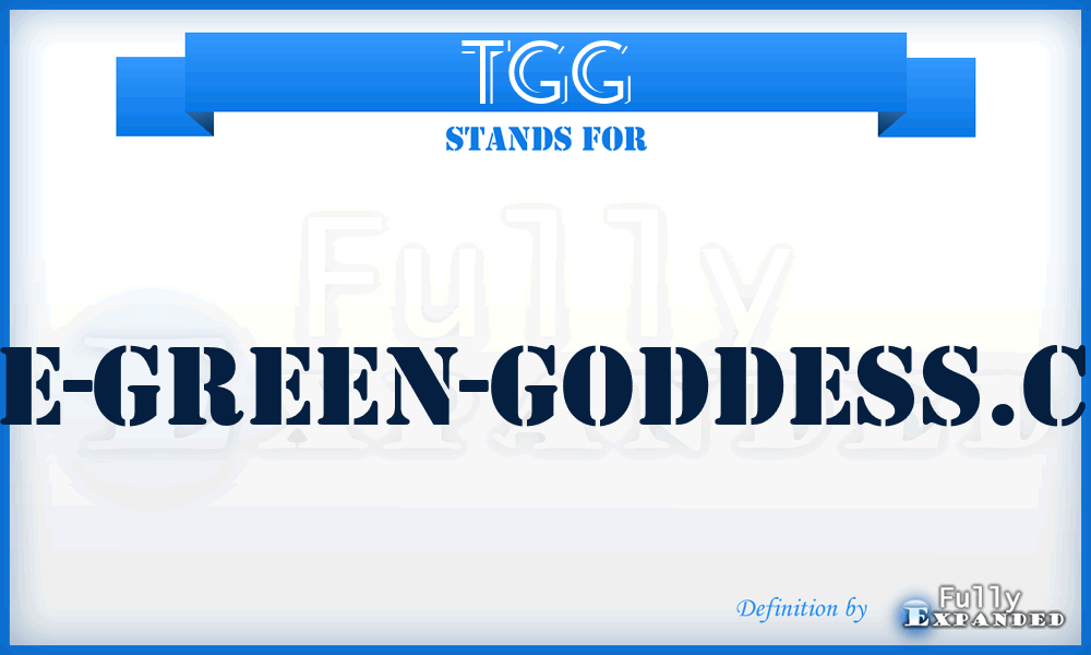 TGG - The-green-goddess.com