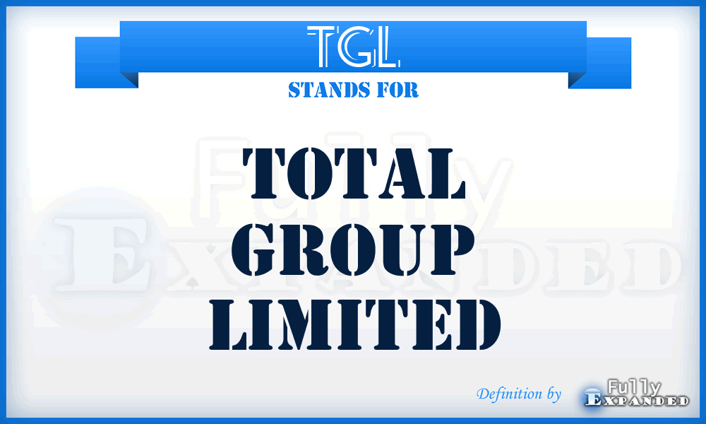 TGL - Total Group Limited
