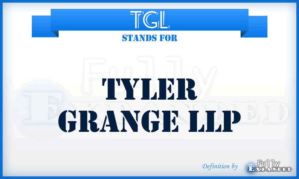TGL - Tyler Grange LLP
