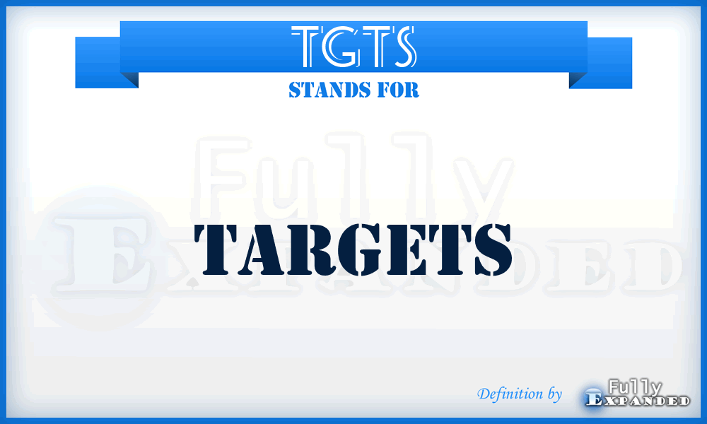 TGTS - Targets