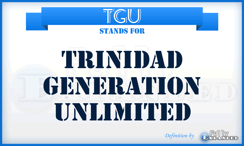 TGU - Trinidad Generation Unlimited