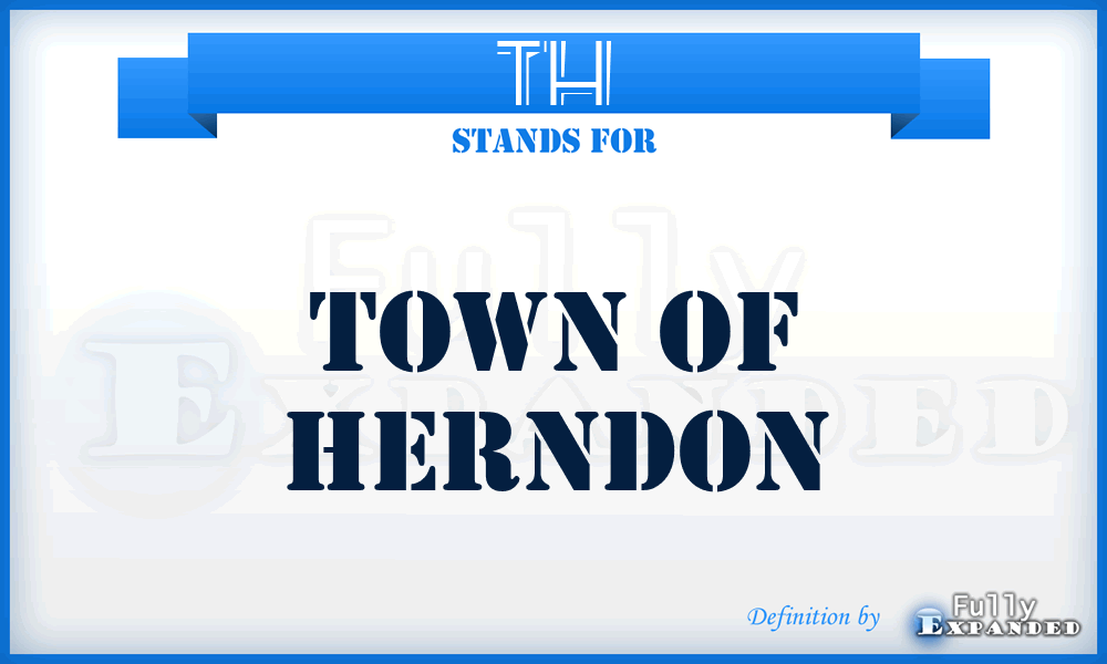 TH - Town of Herndon