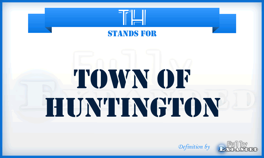 TH - Town of Huntington