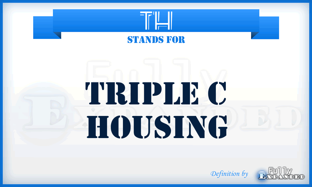 TH - Triple c Housing