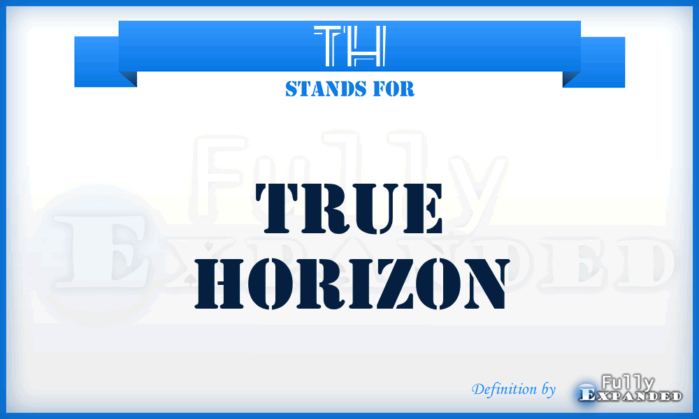 TH - True Horizon