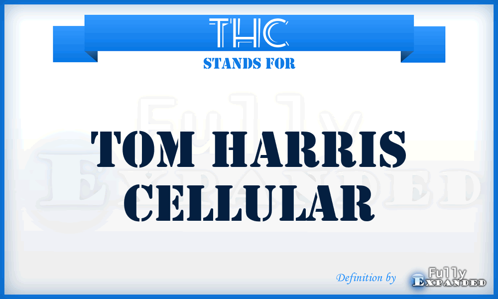 THC - Tom Harris Cellular