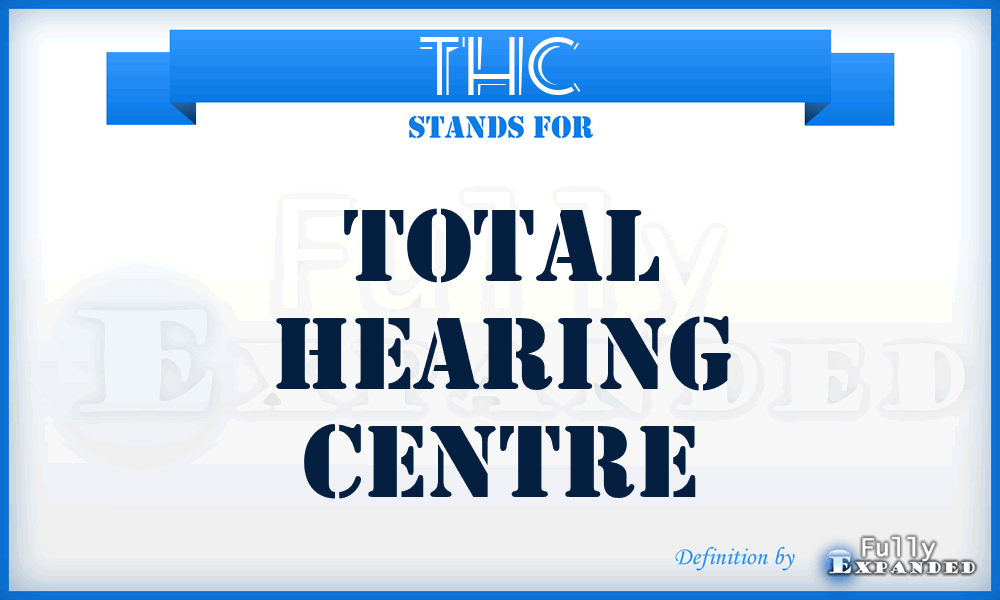 THC - Total Hearing Centre