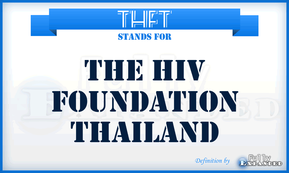 THFT - The HIV Foundation Thailand