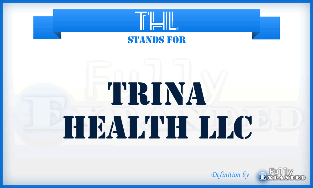 THL - Trina Health LLC