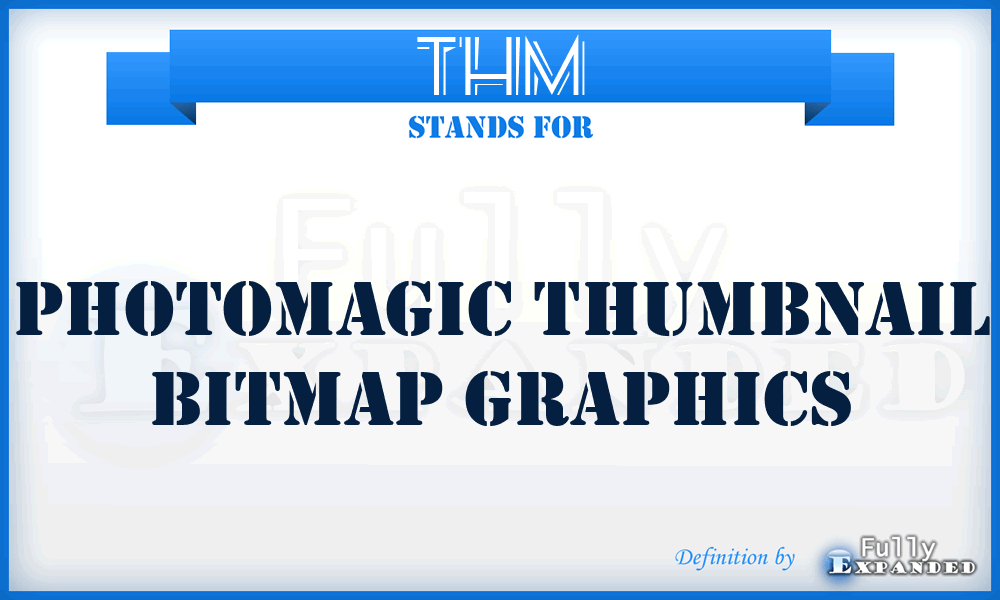 THM - PhotoMagic Thumbnail Bitmap graphics