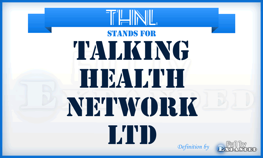 THNL - Talking Health Network Ltd
