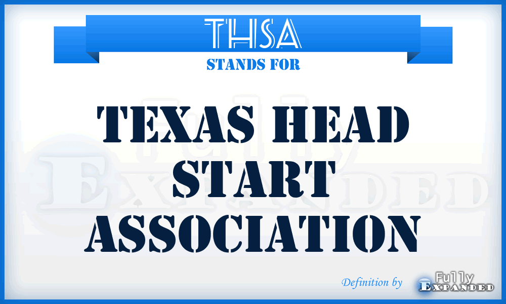 THSA - Texas Head Start Association