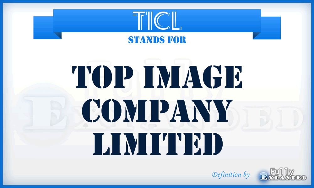 TICL - Top Image Company Limited