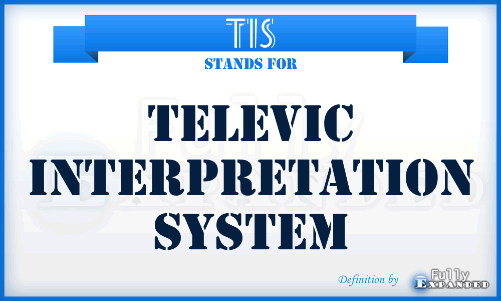 TIS - Televic Interpretation System